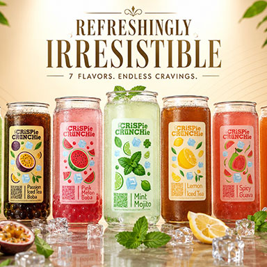 Crispie Crunchie Soda Drinks